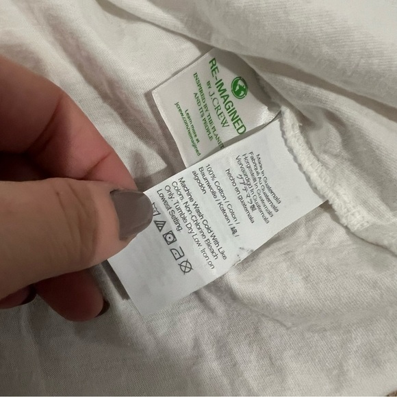 J. Crew Broken-in jersey tiered mini dress - Picture 8 of 9